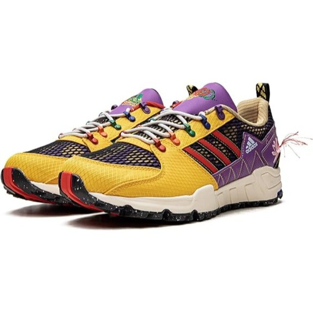 Men's adidas Equipment Support 93 Shoes Gold, Size 10 - NEW - Picture 2 of 5